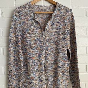 NWOT LOFT Outlet Spacedye (Multi) Cardigan